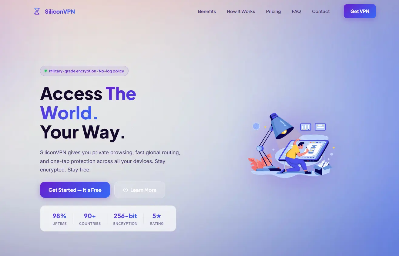 SiliconVPN project screenshot